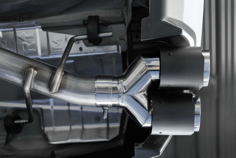 MBRP Armor Pro S48023CF Cat-Back Exhaust for 2011-2015 Subaru Impreza and 2015 WRX/STI, 3-Inch Dual Split Rear Exit