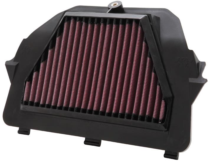 K&N Engineering YA-6008 High-Flow Replacement Air Filter for 2008-2017 Yamaha YZF-R6
