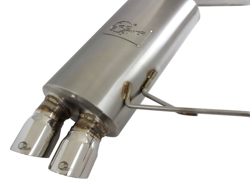 aFe MACH Force XP Cat-Back Exhaust System 49-36313 for 2007-2013 BMW 328i E92/E93 3.0L Non-Turbo