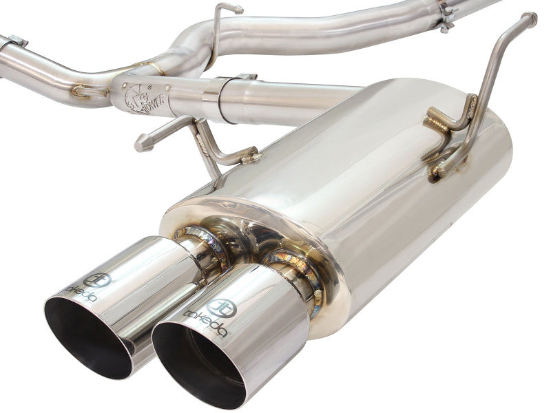 aFe Takeda 49-36801-P Dual Cat-Back Exhaust for 2015-2020 Subaru WRX and WRX STI