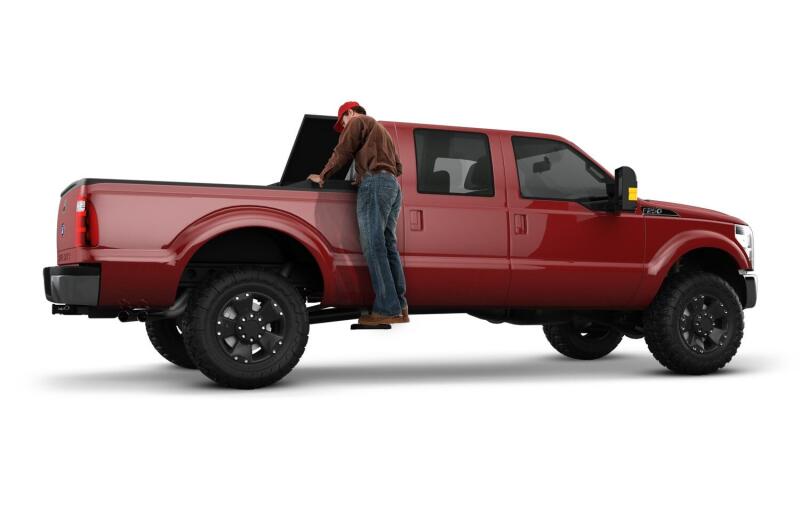 AMP Research BedStep2 Retractable Bed Side Step 75403-01A for 1999-2016 Ford F-250/F-350 and 2008-2016 F-450/F-550