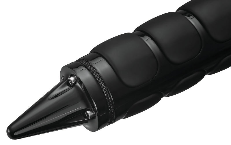 Kuryakyn Stiletto Black Grip End Caps – Part Number 6359