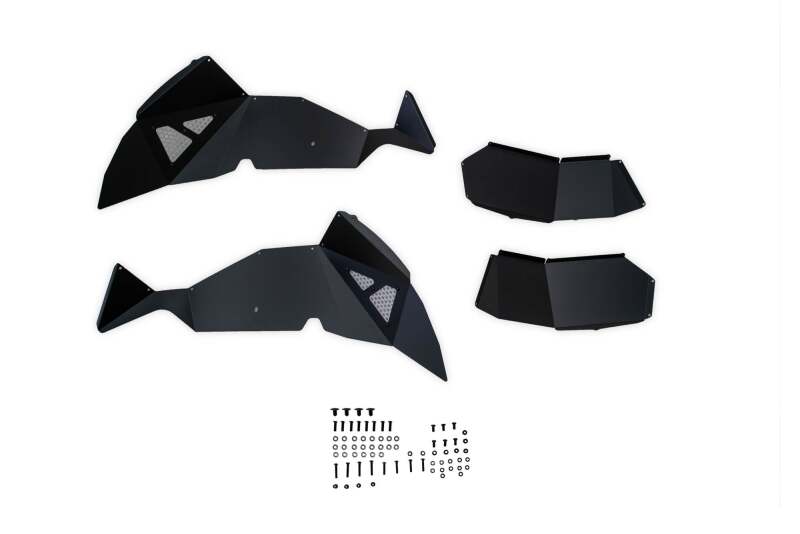 DV8 Offroad Rear Inner Fenders for 2018-2024 Jeep Wrangler JL/JLU - dveINFEND-06RB