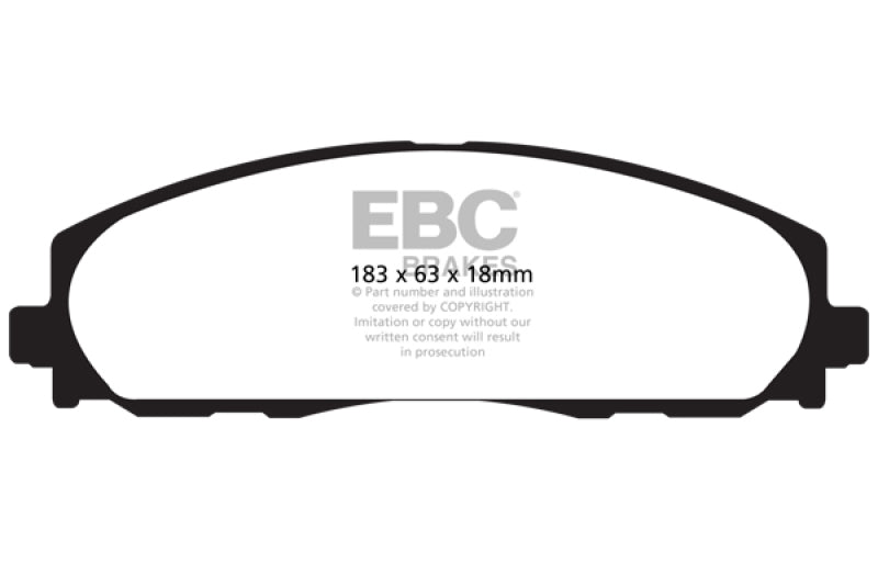 EBC Greenstuff Brake Pad Sets