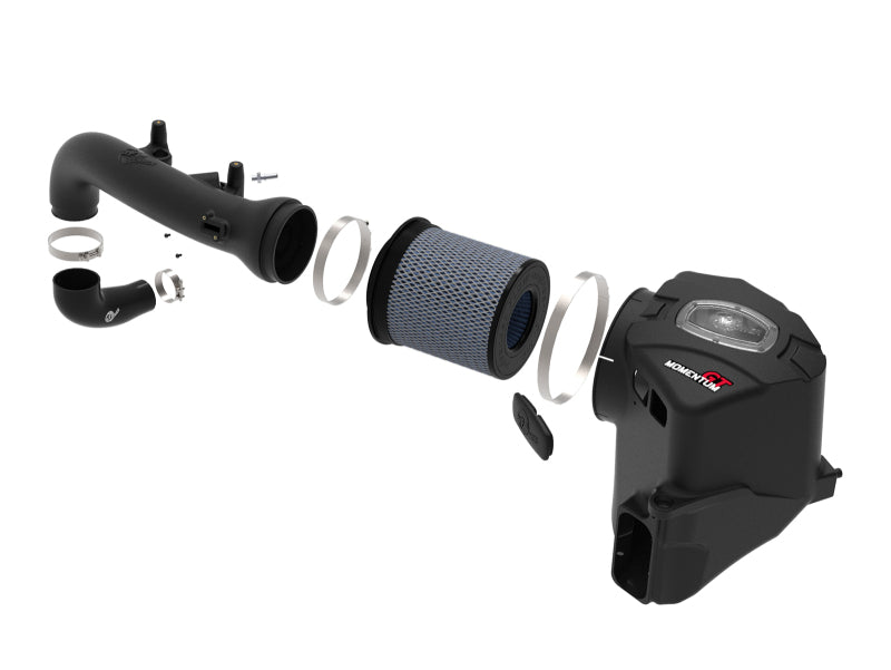 aFe Momentum GT Pro 5R Cold Air Intake System, Part Number 50-70042R, for 2019-2020 Chevrolet Silverado 1500 and GMC Sierra 1500 2.7L Turbo