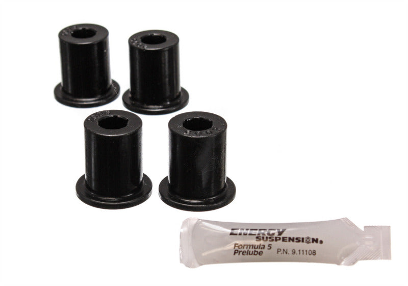Energy Suspension eng2.2106G CJ Rear Spring Shackle Bushing Set - Black