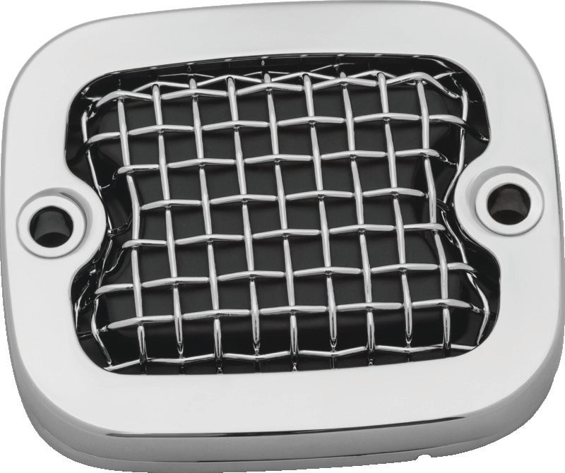 Kuryakyn Mesh Master Cylinder Cover Bracket, Chrome - Part 6534