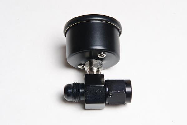 Radium Engineering RAD20-0152 Fuel Pressure Gauge with 6AN Inline Adapter