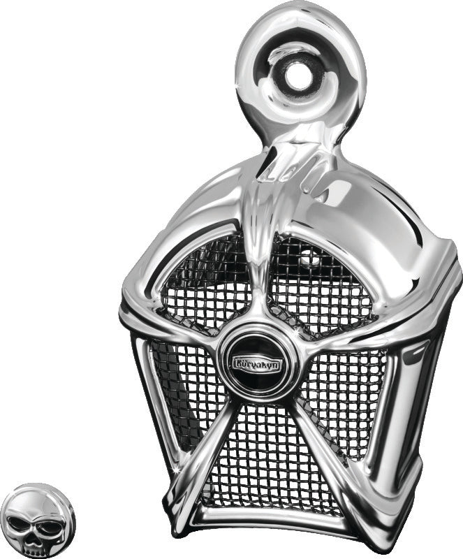 Kuryakyn Mach 2 Horn Cover Chrome with Black Mesh – Part 7296