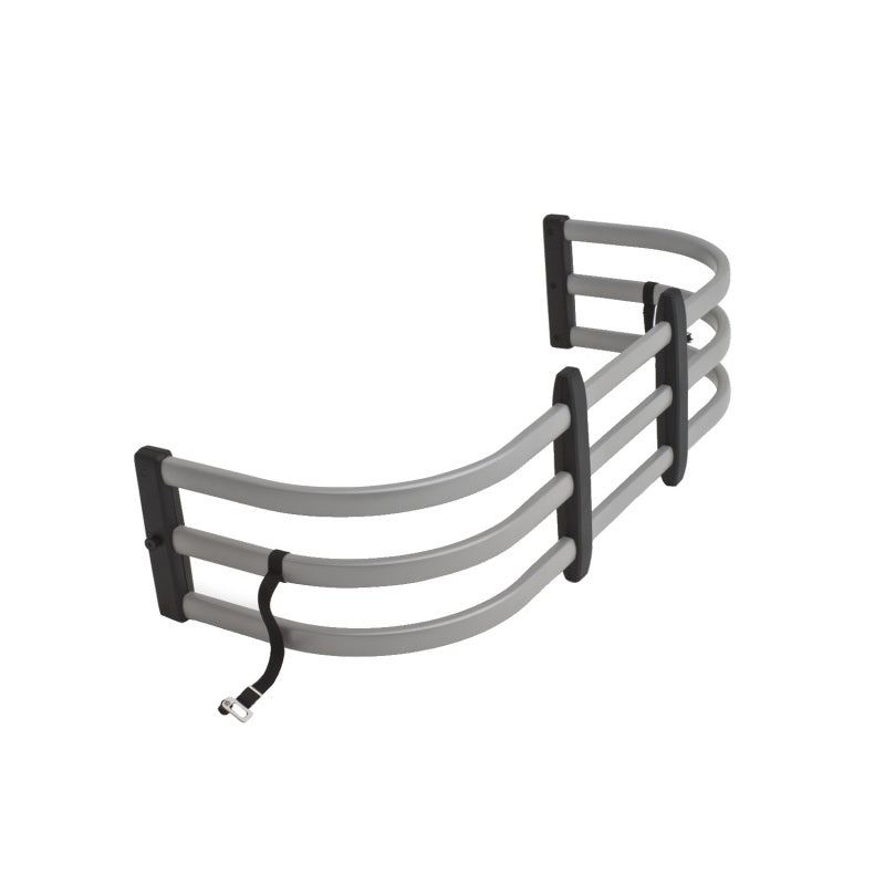 AMP Research BedXtender HD Max Silver for Ford F-150 and Toyota Tundra, Part Number 74813-00A