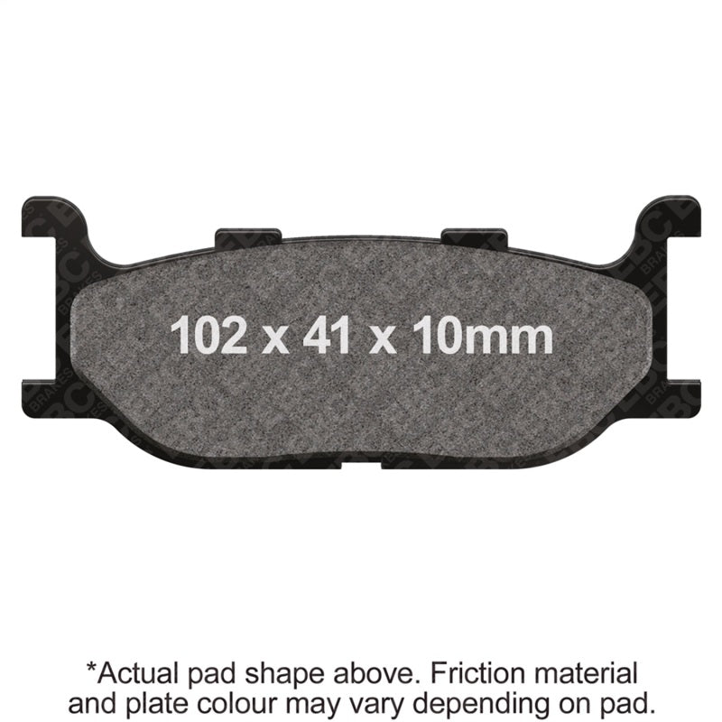 EBC Powersports FA179 Organic Front Brake Pads for Select Yamaha Motorcycles