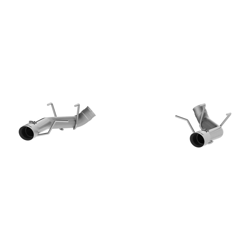 MBRP Armor Pro 3-Inch Dual Axle-Back Exhaust System with Muffler Delete for 2011-2014 Ford Mustang GT
