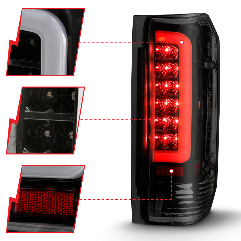 ANZO 1987-1996 Ford F-150 LED Taillights (Pair)