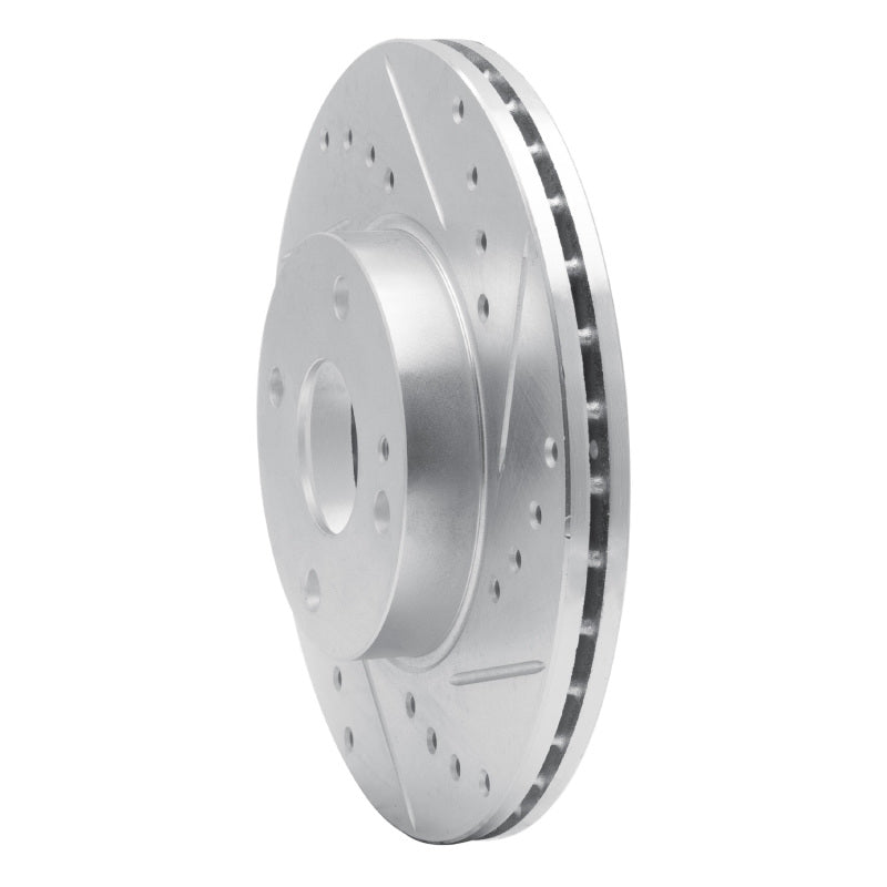 R1 Concepts RNC631-80030R Front Right Drilled and Slotted Brake Rotor for 1994-1999 Mazda Miata