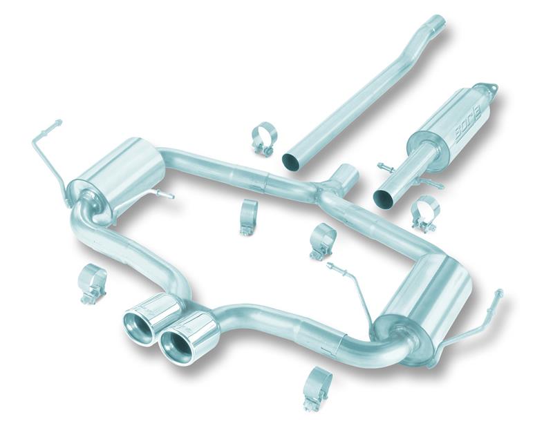 Borla 140119 S-Type Cat-Back Exhaust System for 2004–2006 MINI Cooper S Hatchback