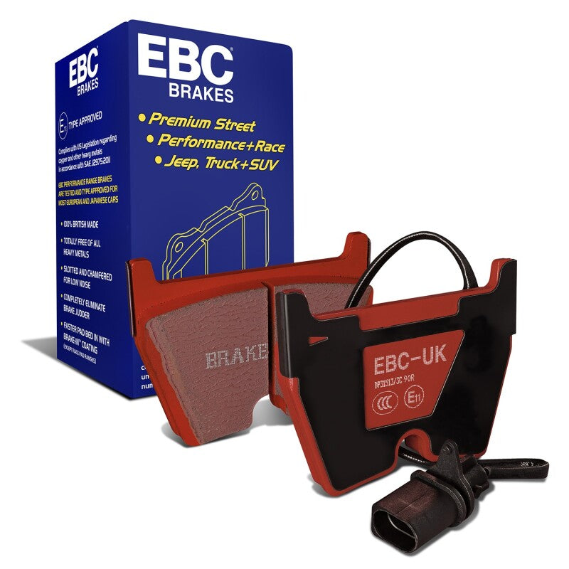 EBC Redstuff Front Brake Pads for 2017–2018 Audi RS3 – DP31513/3C