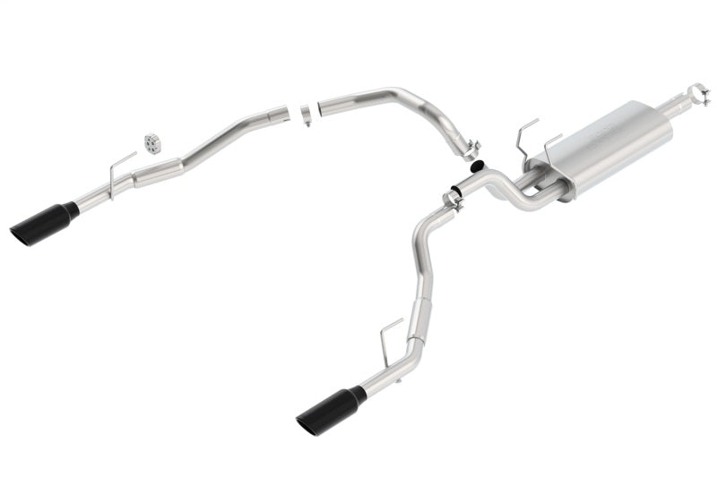 Borla 140308BC S-Type Cat-Back Exhaust System for Dodge Ram 1500 5.7L V8