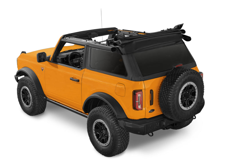 Bestop Trektop Soft Top for 2021-2026 Ford Bronco 2-Door – Black Diamond