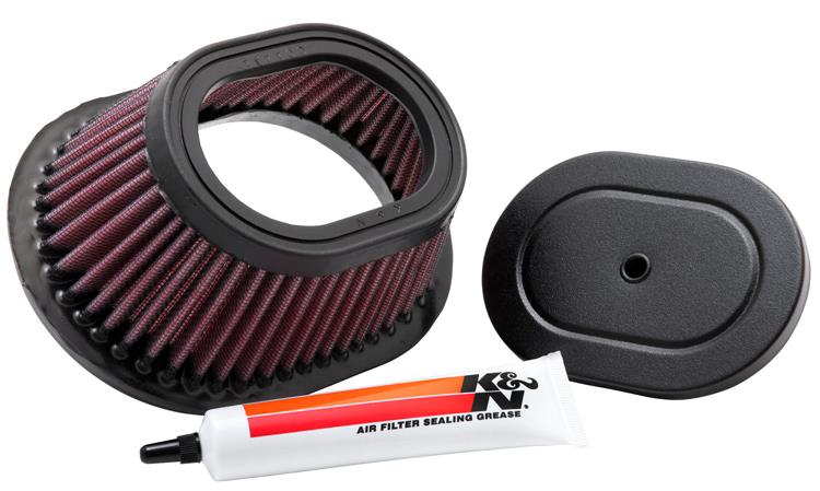 K&N Engineering YA-2088 High-Flow Air Filter for Yamaha ATV and Powersports Models