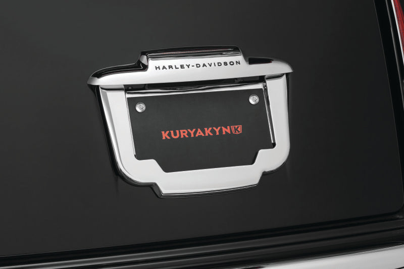 Kuryakyn Chrome License Plate Frame for Trikes - Part Number 5148