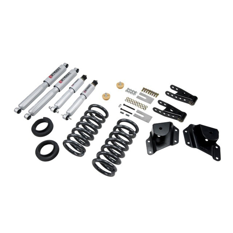 Belltech bel664SP Complete Lowering Kit with Street Performance Shocks for 1999-2006 Chevrolet Silverado and GMC Sierra Standard Cab
