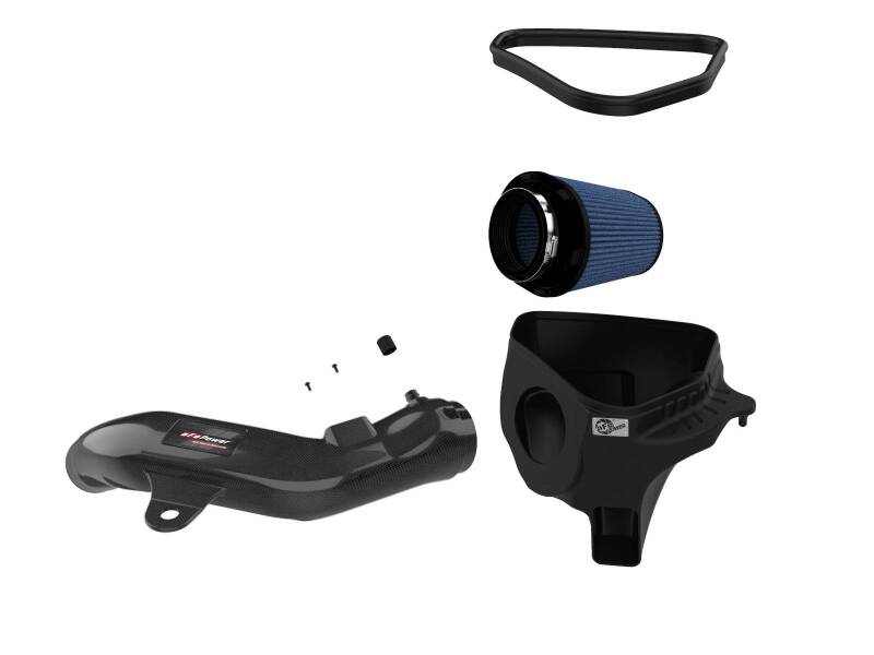 aFe Track Series Carbon Fiber Intake System with Pro 5R Filter for BMW M2 (F87) 2016-2018 3.0L Turbo N55 - 57-10004R