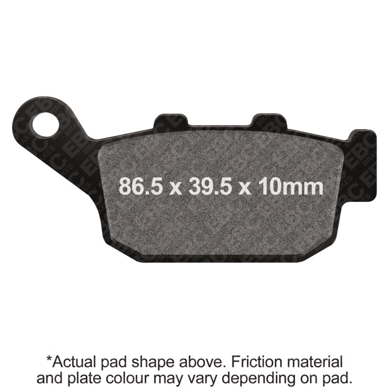 EBC Powersports FA140HH Double-H Sintered Motorcycle Brake Pads