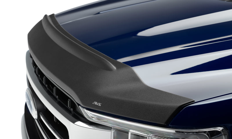 AVS 2021 Ford F-150 Aeroskin II Textured Low Profile Hood Shield - Black