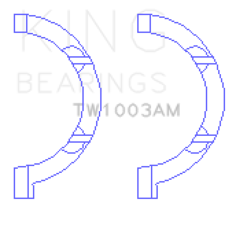 King Engine Bearings TW1003AM Chrysler 345/370 OHV Hemi Thrust Washer Set