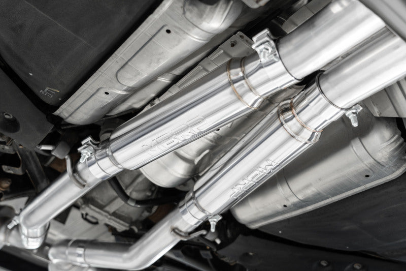 MBRP Armor Pro Cat-Back Exhaust System for 2017–2022 Infiniti Q60 3.0L, 3-Inch Dual Split Rear, Part S4406304