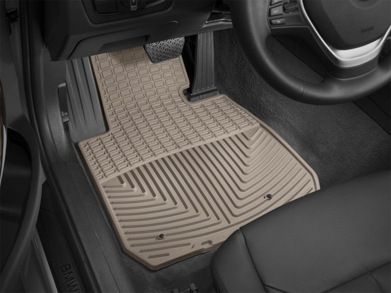 WT Rubber Mats - Front - Tan