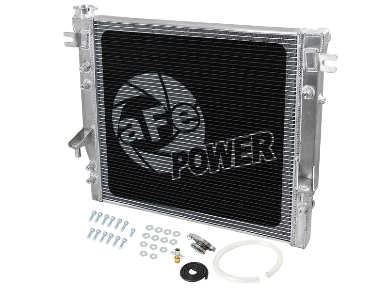 aFe BladeRunner Street Series High-Capacity Aluminum Radiator 46-52001 for 2007-2018 Jeep Wrangler JK V6 3.6L/3.8L