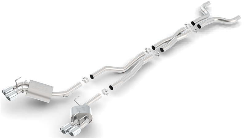 Borla 140495 ATAK Cat-Back Exhaust System for 2012–2015 Chevrolet Camaro ZL1, SS, and 1LE 6.2L V8