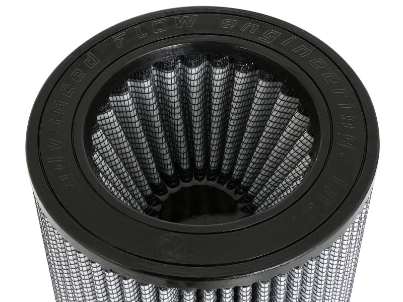 aFe MagnumFLOW Pro DRY S Universal Air Filter, 4-Inch Flange, Part Number 21-91108
