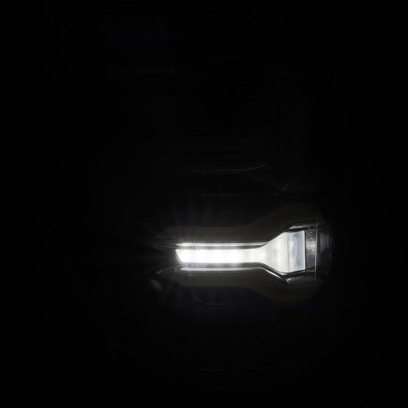 AlphaRex 21-22 Ford F150 LUXX LED Projector Headlights - Alpha-Black