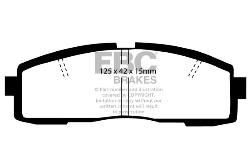 EBC Yellowstuff Brake Pad Sets