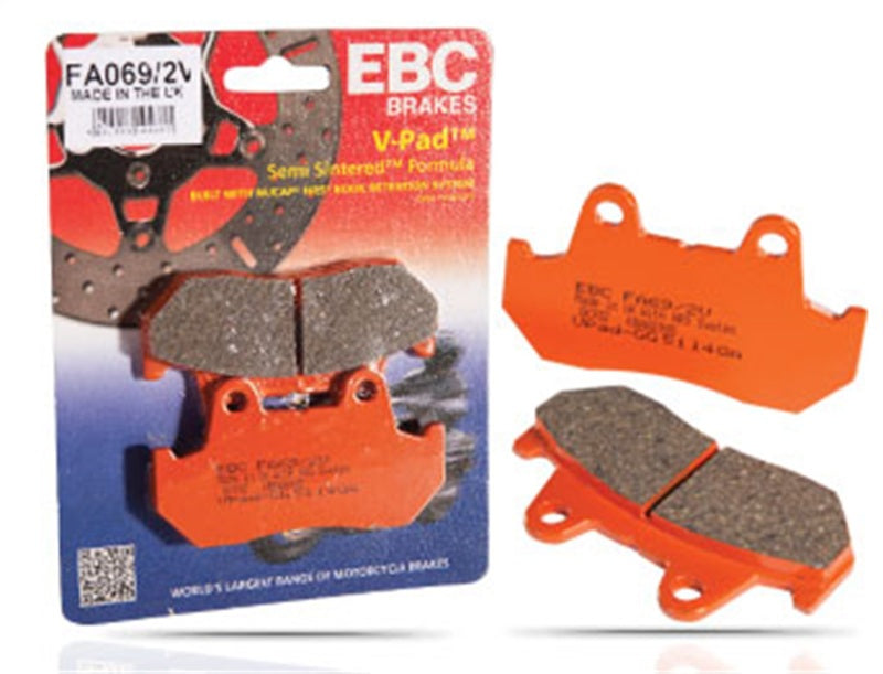 EBC Powersports FA146V Vee Semi-Sintered Front Brake Pads for 1986 Suzuki GV1400 Cavalcade