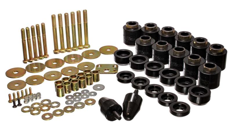 Energy Suspension - eng2.4108G - 1 in. Black Body Lift Kit