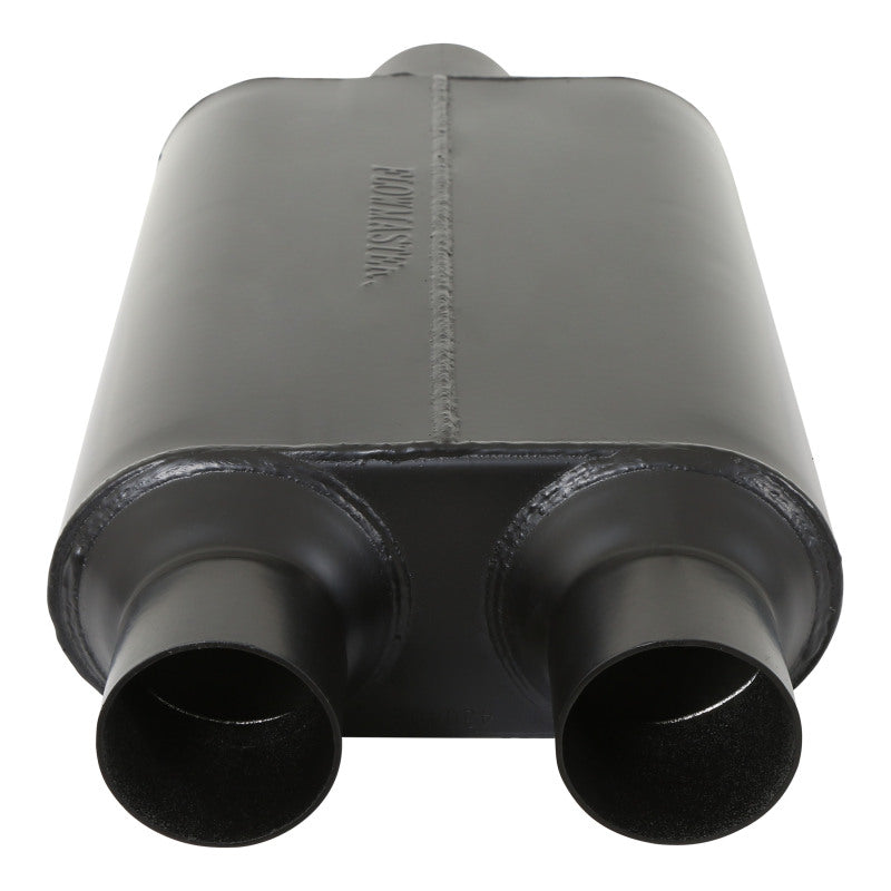 Flowmaster 430402 40 Series Muffler with 3 Inch Inlet and 2.5 Inch Dual Out for Ford Bronco