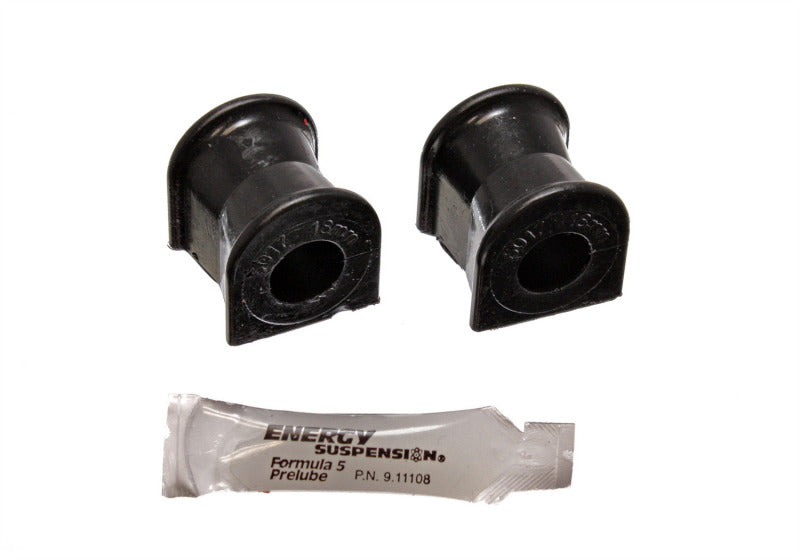 Energy Suspension - eng7.5101G - 70-78 Nissan 240Z/260Z/280Z Black 18mm Front Sway Bar Frame Bushings