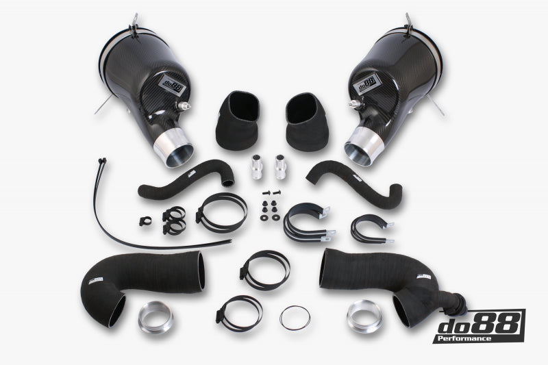 do88 Porsche 911 Carrera (992.1/992.2) Induction System with 80mm Outlet & Turbo Inlet Hoses - Part Number dobLF-160-ST-80-212