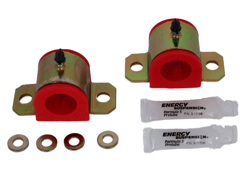 Energy Suspension eng8.5151R - 01-05 Lexus IS300 Front Sway Bar Bushing Set, Red