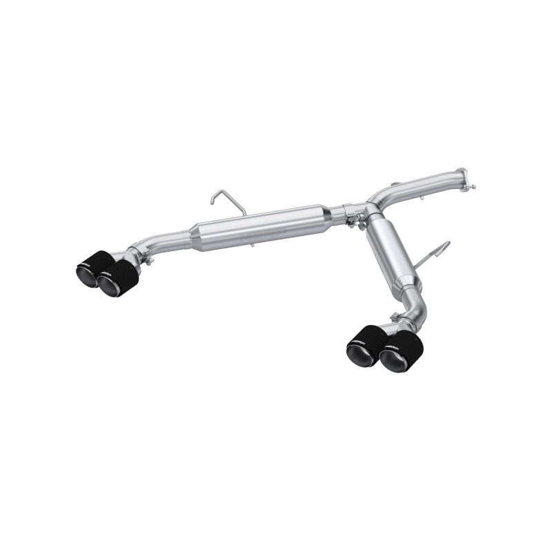 MBRP Armor Pro S47113CF Axle-Back Exhaust System for 2022–2024 Kia Forte GT 1.6L Turbo
