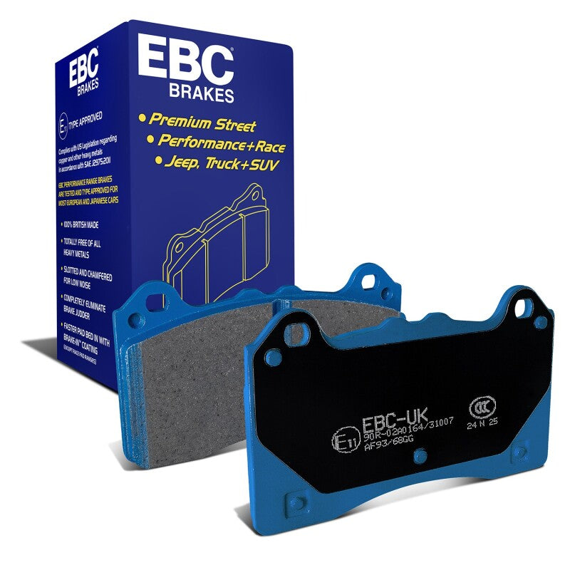 EBC Bluestuff NDX Front Brake Pads for 2016-2018 Ford Focus RS - DP52274NDX
