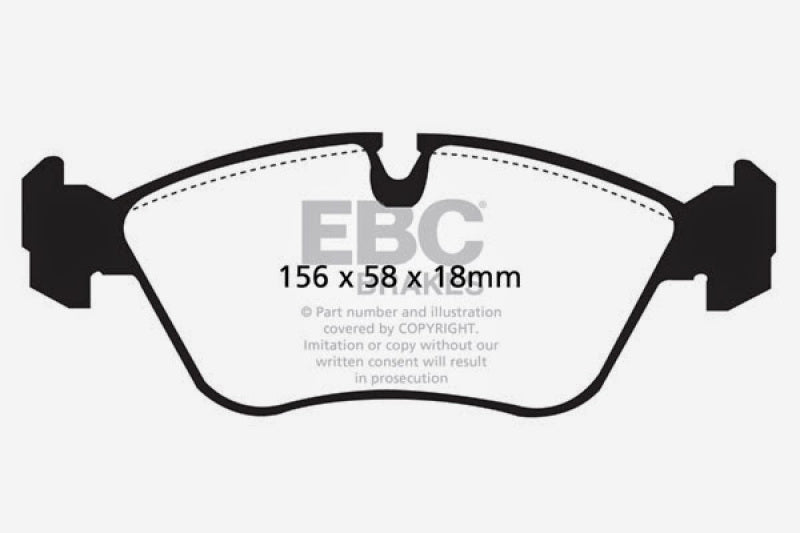 EBC Yellowstuff Brake Pad Sets