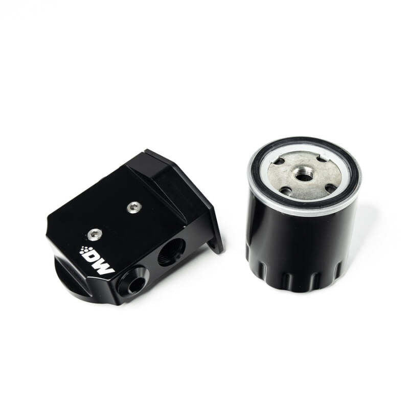 DeatschWerks DWK8-03-SOF-005K Universal Spin-On Fuel Filter Kit, 5 Micron, E85 Compatible