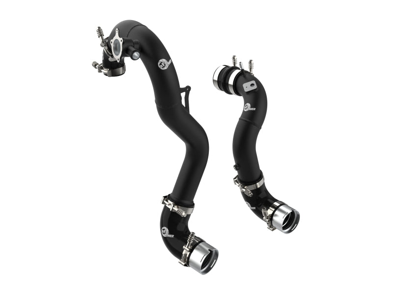 aFe POWER BladeRunner 46-20574-B Aluminum Hot and Cold Charge Pipe Kit for 2021-2024 Ford Bronco and 2024 Ford Ranger 2.3L EcoBoost