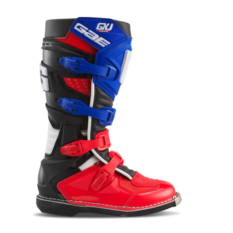 Gaerne - GAR2169-015-5.5 - GXJ Youth Motocross Boots, Red/White/Blue