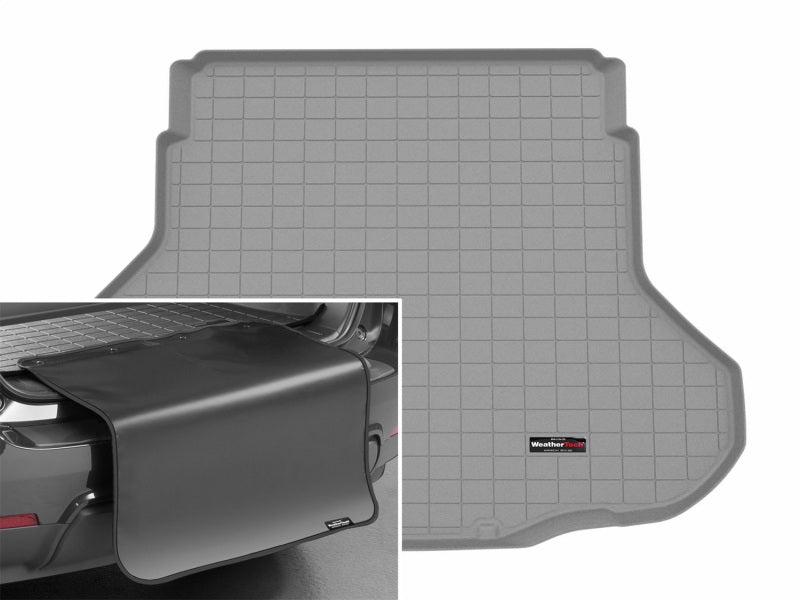 WeatherTech 25-25 Kia K4 Trunk Cargo Liner with Bumper Protector — Grey