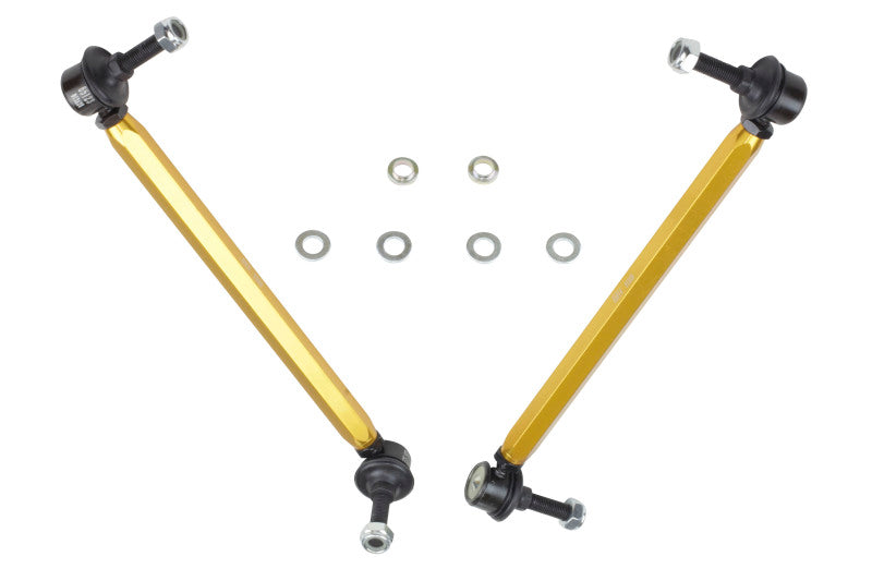 Whiteline 05+ BMW 1 Series/3/05-10/11 3 Series Front Swaybar - Link Assembly  H/Duty Adj Steel Bal